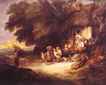 Thomas Gainsborough : The Cottage Door